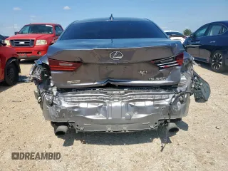 2015 Lexus IS 350 with VIN JTHBE1D29F5017238, listed as a Copart auction lot 58859345 with 115,492 mi miles and Salvage title. Bid and sale history available at DreamBid. Image 6.