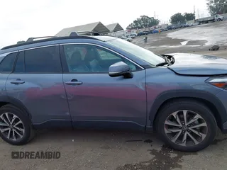 2022 Toyota Corolla Cross XLE with VIN 7MUDAABG6NV007009, listed as a IAAI auction lot 42409061 with 37,178 mi miles and . Bid and sale history available at DreamBid. Image 14.