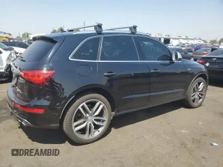 2017 Audi SQ5 Premium Plus with VIN WA1CCAFP7HA002360, listed as a Copart auction lot 65685024 with 130,385 mi miles and Clean Title. Bid and sale history available at carsss.com. Image 3.