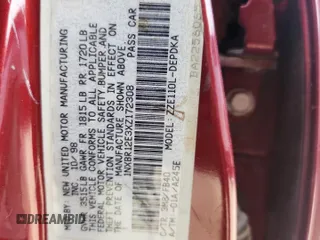 1999 Toyota Corolla VE z VIN 1NXBR12E3XZ172308, wystawiony jako Copart lot #65783485 z przebiegiem 74 333 mil mil oraz Nie do naprawy • Non repairable. Historia ofert i sprzedaży dostępna na DreamBid. Obrazek 12.