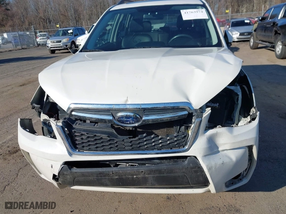 2016 Subaru Forester 2.0XT Premium with VIN JF2SJGDC3GH527384, listed as a IAAI auction lot 41763974 with 107,411 mi miles. Bid and sale history available at carsss.com. Image 6.