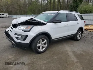 2017 Ford Explorer XLT z VIN 1FM5K8DH5HGA53371, wystawiony jako Copart lot #53472015 z przebiegiem 96 122 mil mil oraz Szkoda całkowita • Salvage title. Historia ofert i sprzedaży dostępna na DreamBid. Obrazek 1.