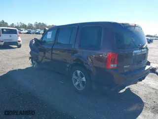 2013 Honda Pilot EX-L with VIN 5FNYF3H52DB026514, listed as a IAAI auction lot 41329658 with 124,885 mi miles. Bid and sale history available at carsss.com. Image 3.