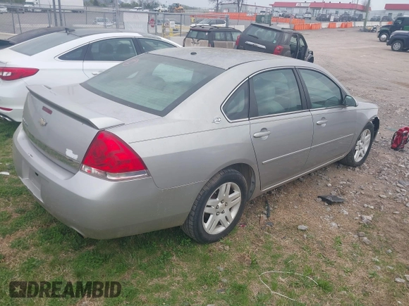 2007 Chevrolet Impala LT with VIN 2G1WC58R379283892, listed as a IAAI auction lot 41882228 with 171,385 mi miles and . Bid and sale history available at DreamBid. Image 4.
