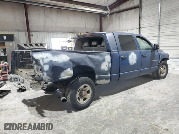2006 Dodge Ram 2500 SLT with VIN 3D7KR29C36G200064, listed as a Copart auction lot 49287185 with 224,858 mi miles and Salvage Title. Bid and sale history available at carsss.com. Image 3.