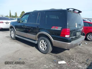 2003 Ford Expedition Eddie Bauer with VIN 1FMFU18L03LA54089, listed as a IAAI auction lot 41842194 with 33,834 mi miles. Bid and sale history available at carsss.com. Image 3.