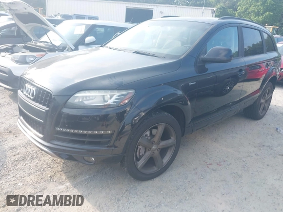 2015 Audi Q7 Premium Plus with VIN WA1LGAFE3FD024841, listed as a IAAI auction lot 42392778 with 110,970 mi miles and . Bid and sale history available at DreamBid. Image 21.