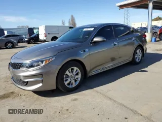 2016 Kia Optima LX with VIN 5XXGT4L33GG109922, listed as a Copart auction lot 44387545 with 133,500 mi miles and Salvage title. Bid and sale history available at DreamBid. Image 1.