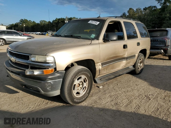 2005 Chevrolet Tahoe LS with VIN 1GNEC13Z05J245242, listed as a Copart auction lot 72972184 with 256,274 mi miles and Salvage Title. Bid and sale history available at carsss.com. Image 1.