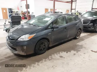 2013 Toyota Prius One with VIN JTDKN3DU4D1716361, listed as a IAAI auction lot 41695177 with 221,708 mi miles. Bid and sale history available at carsss.com. Image 2.