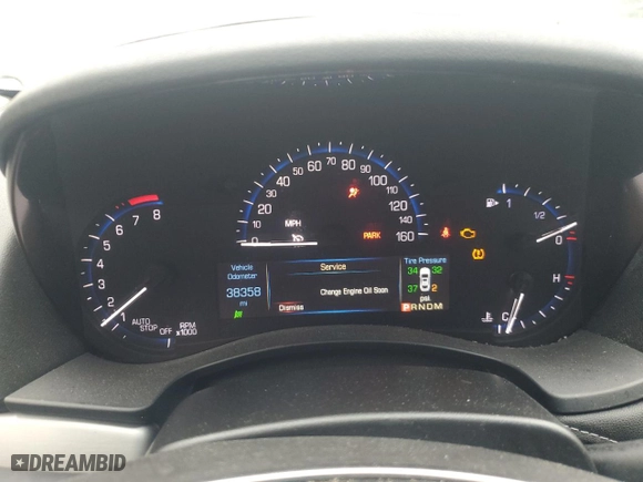 2016 Cadillac ATS Sedan Luxury Collection AWD with VIN 1G6AH5RX3G0110791, listed as a Copart auction lot 64685524 with 38,358 mi miles and Salvage Title. Bid and sale history available at carsss.com. Image 9.