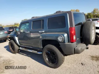 2006 Hummer H3 with VIN 5GTDN136X68212254, listed as a Copart auction lot 77040314 with 129,690 mi miles and Clean Title. Bid and sale history available at carsss.com. Image 2.