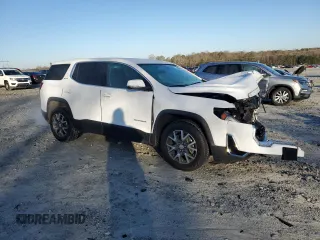 2021 GMC Acadia SLE with VIN 1GKKNKLA2MZ148828, listed as a Copart auction lot 48356075 with 63,191 mi miles and Salvage Title. Bid and sale history available at DreamBid. Image 4.