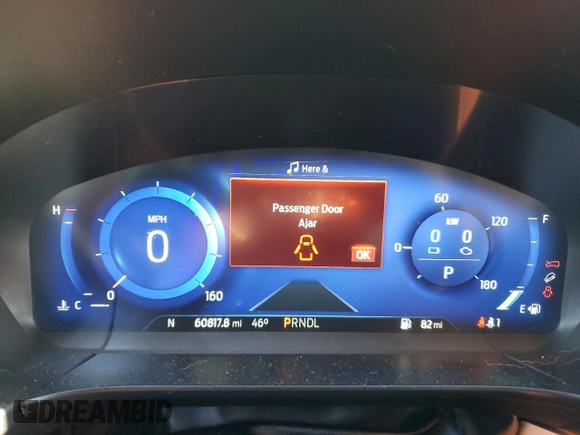 2020 Ford Escape SE Sport Hybrid with VIN 1FMCU9BZ5LUC60677, listed as a Copart auction lot 45990505 with 60,817 mi miles and Salvage Title. Bid and sale history available at DreamBid. Image 9.