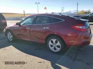 2010 Honda Accord Crosstour EX-L with VIN 5J6TF2H54AL015408, listed as a Copart auction lot 76682974 with 128,360 mi miles and Salvage Title. Bid and sale history available at carsss.com. Image 2.