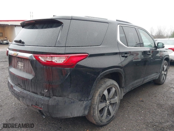 2018 Chevrolet Traverse LT Leather with VIN 1GNERHKW5JJ188108, listed as a IAAI auction lot 40993338 with 108,816 mi miles. Bid and sale history available at carsss.com. Image 4.