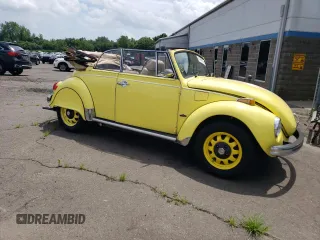 1972 Volkswagen Beetle with VIN 1522691744, listed as a Copart auction lot 61989275 with 56,316 mi miles and Clean title. Bid and sale history available at DreamBid. Image 4.