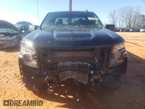 2021 Chevrolet Silverado 1500 RST with VIN 1GCUYEET7MZ394429, listed as a Copart auction lot 41512345 with 50,723 mi miles and Salvage Title. Bid and sale history available at carsss.com. Image 5.