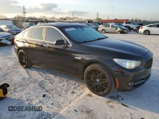 2012 BMW 5 Series GT 550i with VIN WBASN4C52CC210298, listed as a Copart auction lot 53691505 with 90,864 mi miles and Clean Title. Bid and sale history available at carsss.com. Image 4.