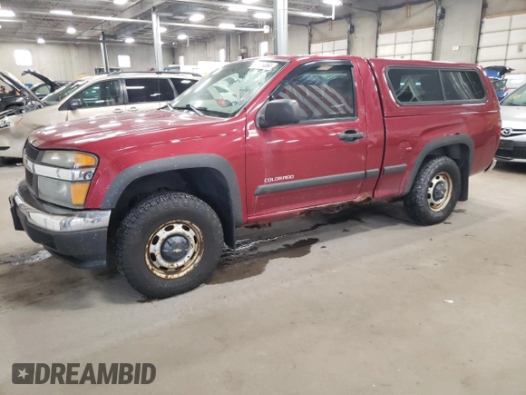2005 Chevrolet Colorado Z85 with VIN 1GCDT146858249412, listed as a Copart auction lot 83099064 with 132,248 mi miles and Clean title. Bid and sale history available at DreamBid. Image 1.