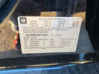 2017 Chevrolet Silverado 1500 LT with VIN 1GCVKREC9HZ106560, listed as a Copart auction lot 42453835 with 145,763 mi miles and Clean Title. Bid and sale history available at carsss.com. Image 10.