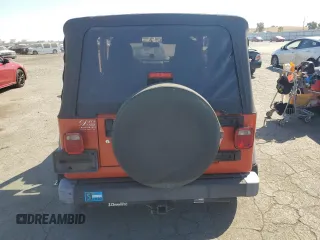 2005 Jeep Wrangler X with VIN 1J4FA39S15P331269, listed as a Copart auction lot 72787684 with 0 mi miles and Salvage Title. Bid and sale history available at carsss.com. Image 6.