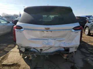 2022 Cadillac XT6 Premium Luxury with VIN 1GYKPDRS8NZ175674, listed as a Copart auction lot 41171264 with 19,718 mi miles. Bid and sale history available at carsss.com. Image 6.
