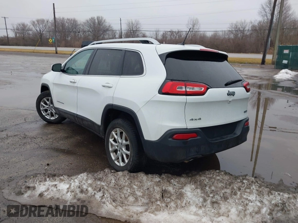 2016 Jeep Cherokee Latitude with VIN 1C4PJMCB3GW193834, listed as a IAAI auction lot 41675853 with 149,296 mi miles. Bid and sale history available at carsss.com. Image 3.