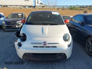 2018 FIAT 500e with VIN 3C3CFFGE9JT377399, listed as a IAAI auction lot 41641125 with 26,157 mi miles. Bid and sale history available at carsss.com. Image 12.
