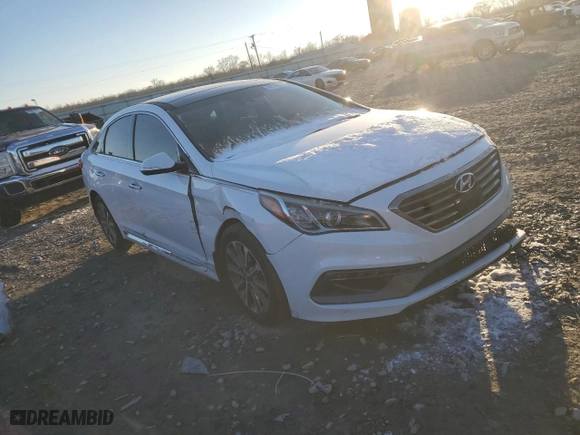 2016 Hyundai Sonata 2.4L Sport with VIN 5NPE34AF8GH321093, listed as a Copart auction lot 87178304 with 171,087 mi miles and Salvage Title. Bid and sale history available at carsss.com. Image 4.