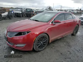 2013 Lincoln MKZ with VIN 3LN6L2JK0DR801543, listed as a Copart auction lot 87363344 with 124,603 mi miles and Salvage Title. Bid and sale history available at carsss.com. Image 1.