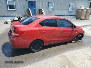 2019 Mitsubishi Mirage ES with VIN ML32F3FJ4KHF13299, listed as a Copart auction lot 58901695 with 58,644 mi miles and Salvage title. Bid and sale history available at DreamBid. Image 3.