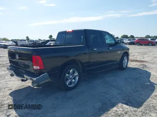2017 Ram 1500 Big Horn with VIN 3C6RR6LT2HG604668, listed as a IAAI auction lot 42005795 with 188,227 mi miles and . Bid and sale history available at DreamBid. Image 4.