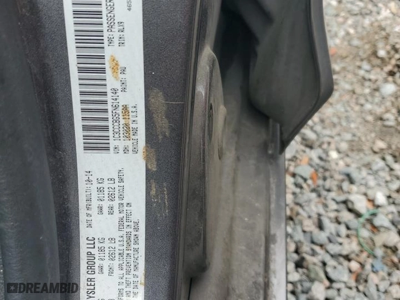 2015 Chrysler 200 S with VIN 1C3CCCBG5FN614140, listed as a Copart auction lot 50949775 with 173,260 mi miles and Salvage Title. Bid and sale history available at carsss.com. Image 14.