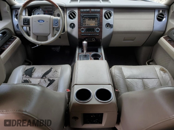2007 Ford Expedition Max Limited with VIN 1FMFK20557LA18350, listed as a Copart auction lot 59759045 with 191,977 mi miles and Salvage title. Bid and sale history available at DreamBid. Image 8.
