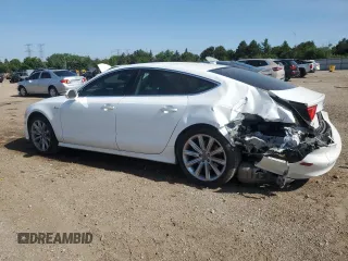 2012 Audi A7 Prestige with VIN WAU2GAFC9CN092578, listed as a Copart auction lot 58527965 with 139,673 mi miles and Salvage title. Bid and sale history available at DreamBid. Image 2.