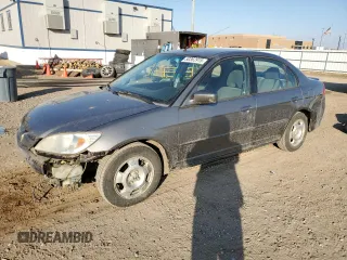 2005 Honda Civic with VIN JHMES96615S022180, listed as a Copart auction lot 50362915 with 231,987 mi miles and Salvage Title. Bid and sale history available at DreamBid. Image 1.