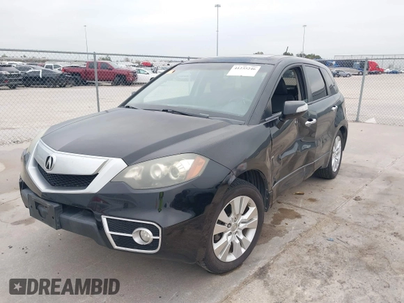 2010 Acura RDX with VIN 5J8TB2H29AA001038, listed as a IAAI auction lot 41235246 with 158,991 mi miles. Bid and sale history available at carsss.com. Image 2.