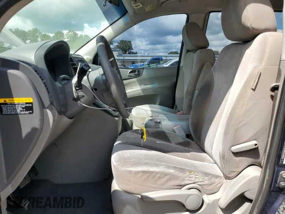 2009 Kia Sedona LX with VIN KNDMB233X96286866, listed as a Copart auction lot 72221534 with 157,212 mi miles and Salvage Title. Bid and sale history available at DreamBid. Image 7.