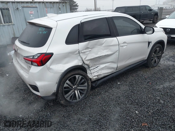 2020 Mitsubishi Outlander Sport ES 2.0 with VIN JA4AR3AU5LU020667, listed as a IAAI auction lot 41287083 with 104,274 mi miles. Bid and sale history available at carsss.com. Image 4.