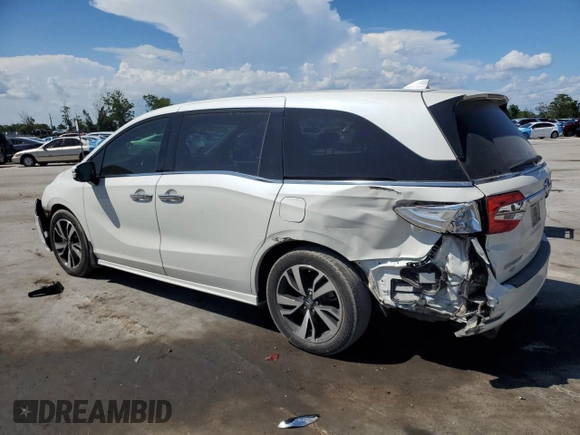 2019 Honda Odyssey Elite с VIN 5FNRL6H98KB091527, выставлен на аукционе Copart как лот 60927275 с пробегом 70 757 миль миль и На запчасти • Non repairable. История ставок и продаж доступна на DreamBid. Изображение 2.
