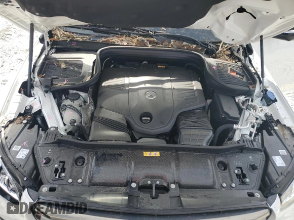 2025 Mercedes-Benz GLS with VIN 4JGFF5KE0SB332070, listed as a Copart auction lot 48843365 with 7 mi miles and Salvage Title. Bid and sale history available at carsss.com. Image 12.