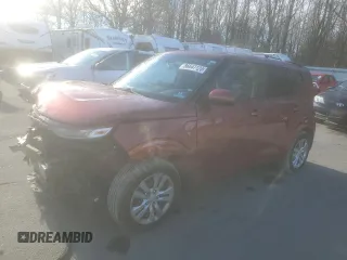 2020 Kia Soul S with VIN KNDJ23AU8L7059682, listed as a Copart auction lot 86647124 with 91,186 mi miles and Salvage Title. Bid and sale history available at carsss.com. Image 1.
