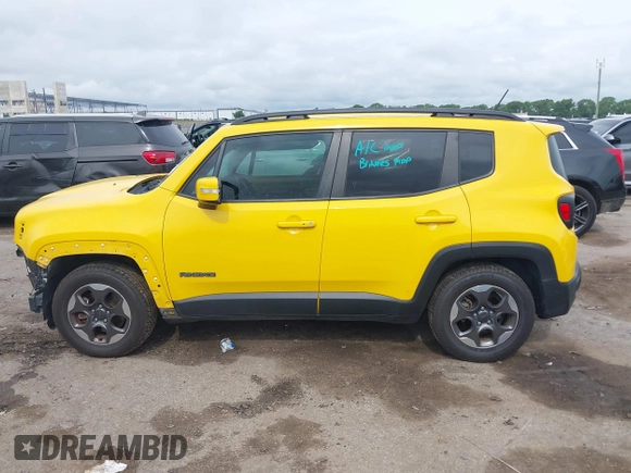 2017 Jeep Renegade Latitude with VIN ZACCJABB9HPF07564, listed as a IAAI auction lot 42491504 with 79,597 mi miles and . Bid and sale history available at DreamBid. Image 15.