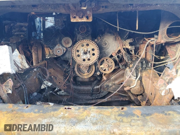 2004 Ford F-350 XL with VIN 1FTSF31L54EA57885, listed as a Copart auction lot 43716415 with Not Provided miles and Salvage Title. Bid and sale history available at DreamBid. Image 11.