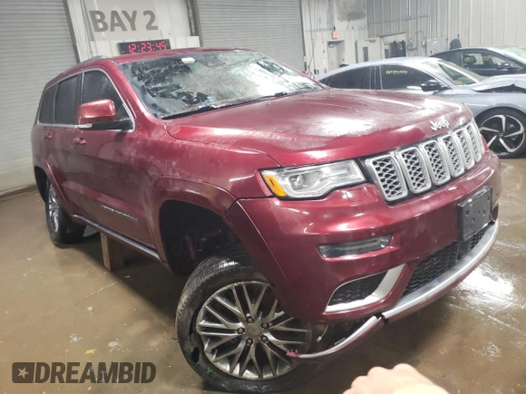 2018 Jeep Grand Cherokee Summit z VIN 1C4RJFJT7JC398744, wystawiony jako Copart lot #88267195 z przebiegiem 110 041 mil mil oraz Szkoda całkowita • Salvage title. Historia ofert i sprzedaży dostępna na DreamBid. Obrazek 4.