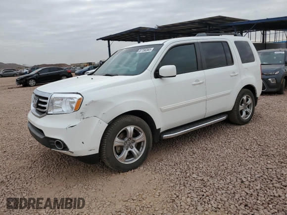 2013 Honda Pilot EX-L z VIN 5FNYF3H60DB001846, wystawiony jako Copart lot #87758365 z przebiegiem 144 345 mil mil oraz Szkoda całkowita • Salvage title. Historia ofert i sprzedaży dostępna na DreamBid. Obrazek 1.