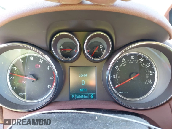 2016 Buick Encore Leather with VIN KL4CJCSB2GB551551, listed as a IAAI auction lot 41635247 with 87,086 mi miles. Bid and sale history available at carsss.com. Image 7.
