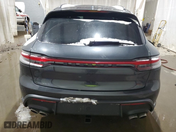 2025 Porsche Macan GTS with VIN WP1AG2A50SLB40376, listed as a Copart auction lot 41575385 with Not Provided miles and Salvage Title. Bid and sale history available at DreamBid. Image 6.