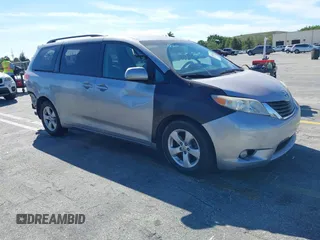 2012 Toyota Sienna LE AAS with VIN 5TDKK3DC6CS189747, listed as a IAAI auction lot 41857367 with 205,376 mi miles and . Bid and sale history available at DreamBid. Image 1.